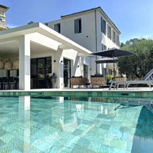 [SOLD] LE CANNET | TOWN HALL | Sea View Villa | 3 bedroom | 200 m2 | Guest House | 1,230 Plot | Swimming Pool