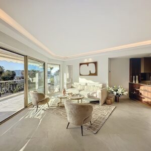 [SOLD] CANNES | CROISETTE | 3-Room 75 m2 | Terrace 18 m2 | Sea View