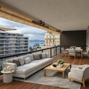 CANNES CROISETTE | Rooftop | 4-room Apartment 85 m2 | Terrace 35 m2 | Sea View | Double Garage